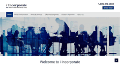 Desktop Screenshot of i-incorporate.com