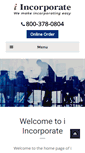 Mobile Screenshot of i-incorporate.com